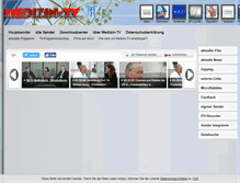 Tablet Screenshot of medizin-tv.com